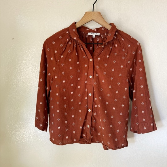 Madewell | Raglan Peasant Shirt - Picture 1 of 8